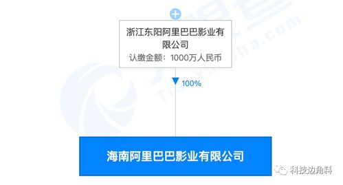 阿里影業在海南設立子公司，拓展文化業務版圖